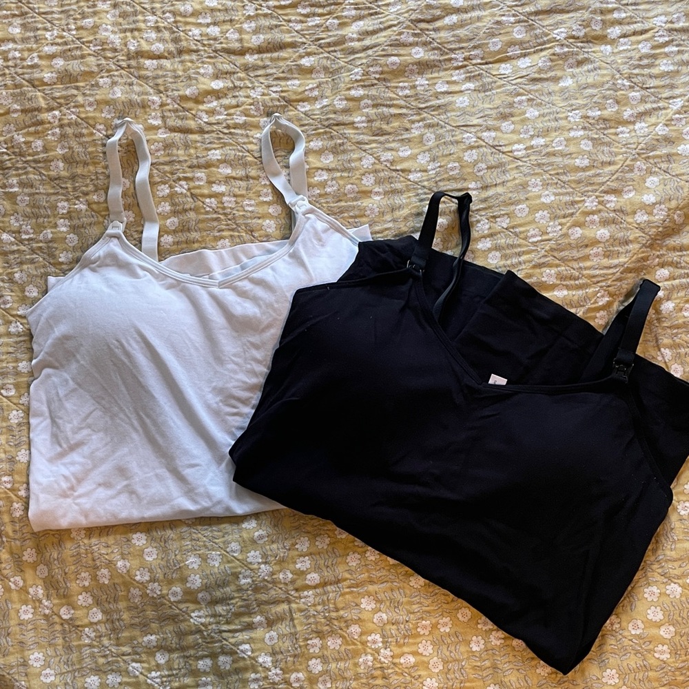 Set of 2 Auden nursing camis